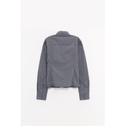 MFPEN WASHED GRAPHITE READERS ZIP SHIRT